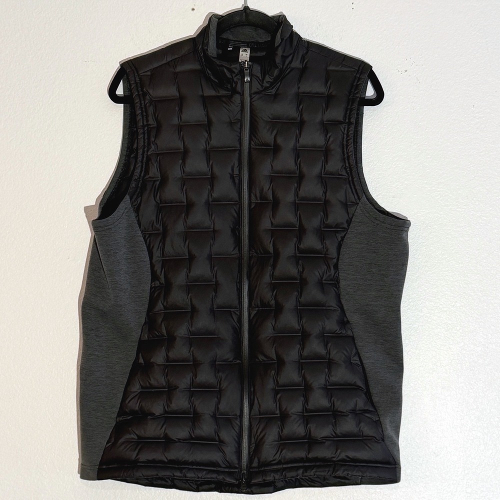 Adidas Frostguard‎ Down Puffer Golf Vest Women's Medium Black Ski Snow Winter